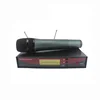 100M 2 channel professional Dynamic Vocal Microphone UHF wireless microphone system