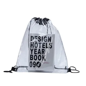 Transpa Drawstring Bag Clear Cinch Bags Traveling Sport