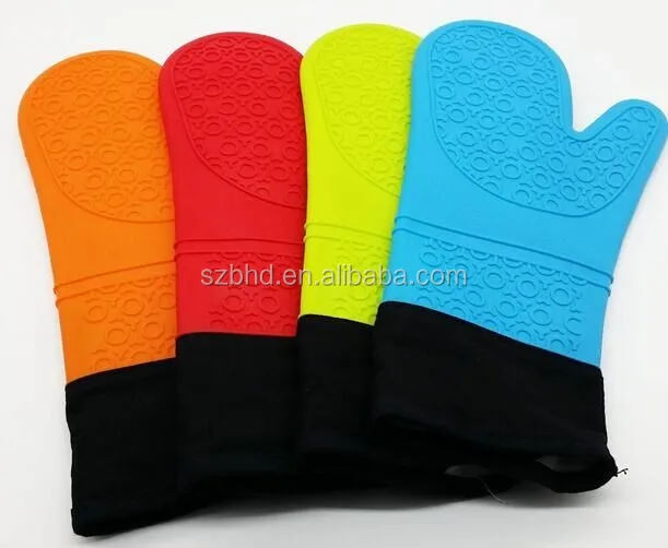 High Quality Silicone Heat Resistant Cooking Pinch Mitts,Mini Oven
