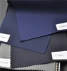 Superfine hot sale worsted wool polyester blended plain fabric for suit uniform