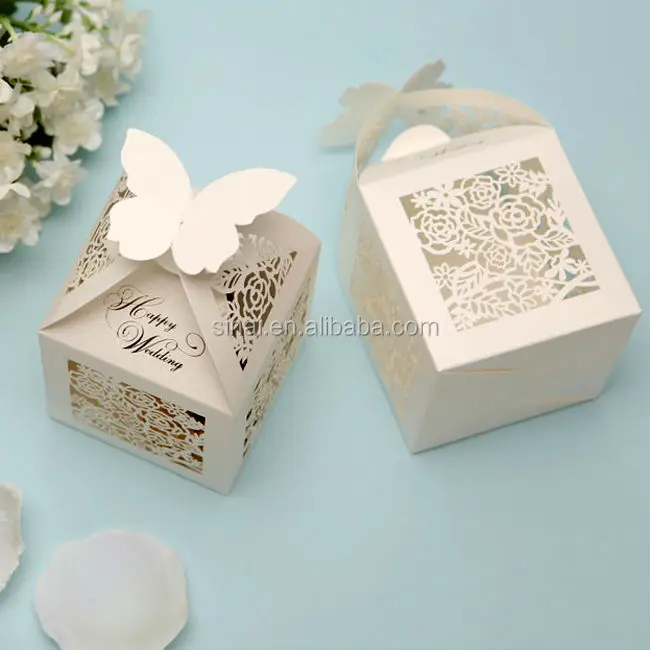 white candy boxes