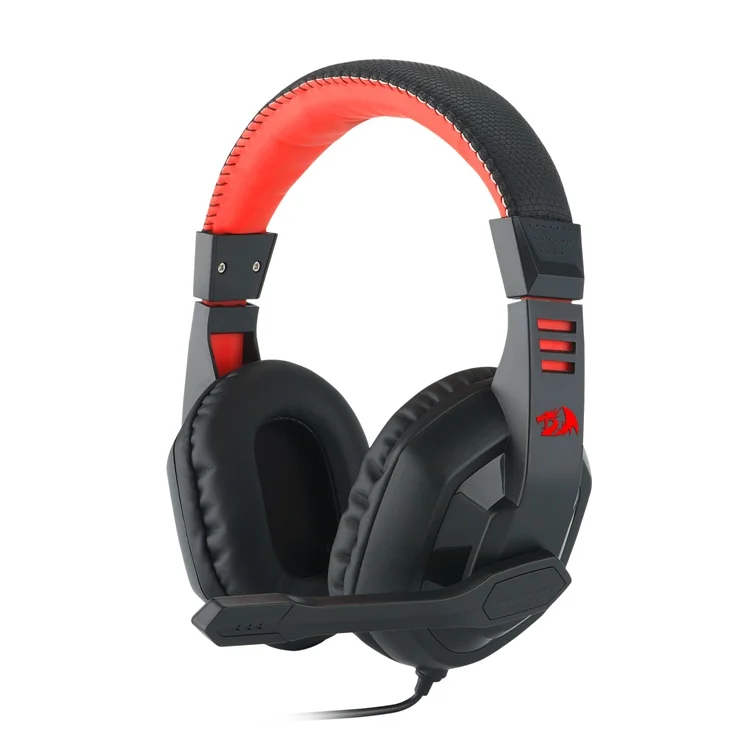 Redragon H120 Cheap Wired Gaming Headset Universal 3.5mm Plug Noise Reduction Headset with Microphone