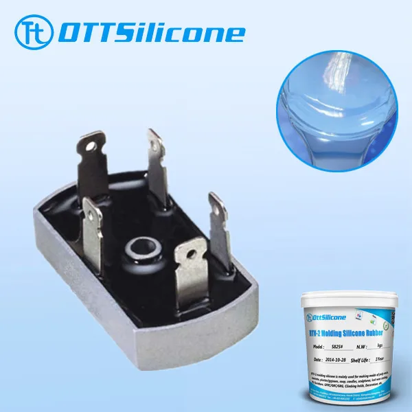 Electronic Potting Compound Silicone For Pc,Pp,Pvc,Metal Silicone