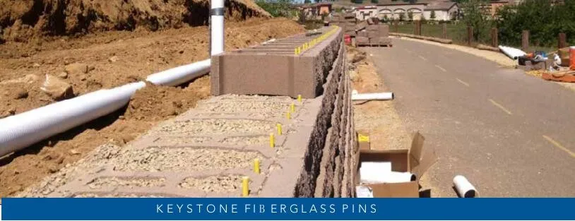 No Rust No Rot High Strength Fiberglass Retaining Wall Pins - China  Fiberglass Pin, Frppin