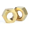 DIN934 copper brass hex nut made in china