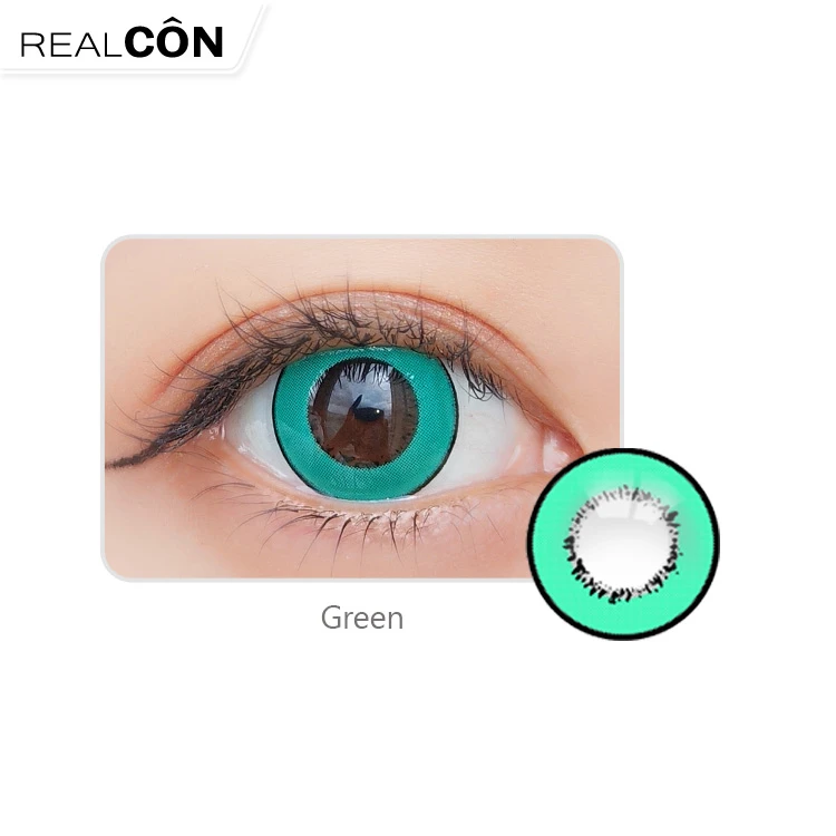 软镜片隐形眼镜疯狂化妆品彩色隐形眼镜时尚隐形眼镜颜色