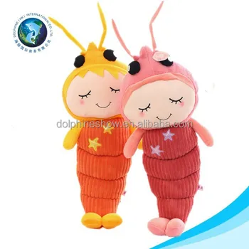 shrimp plush toy