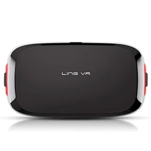 In Stock Ling VR 2016 New 3d Smart Glasses Polarized Resin Lens Virtual Reality Helmet 3D Glasses VR Headset