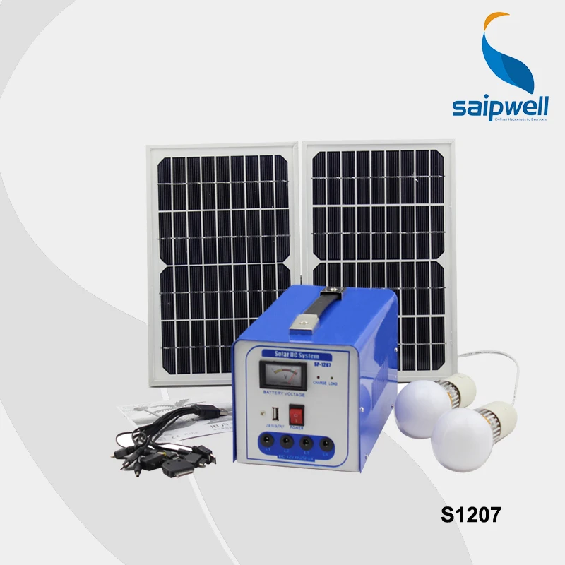 Saip/Saipwell Small Hot Sale Portable Solar System Generator,Solar Power System Without Battery