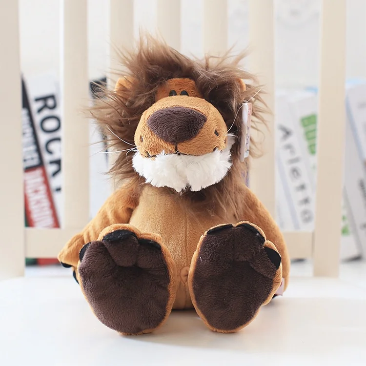 small stuffed lion