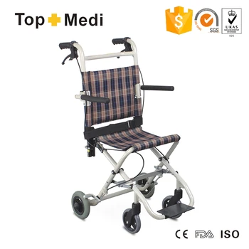 Easy Folding Aluminum Airplane Attendant Aisle Wheelchair ...