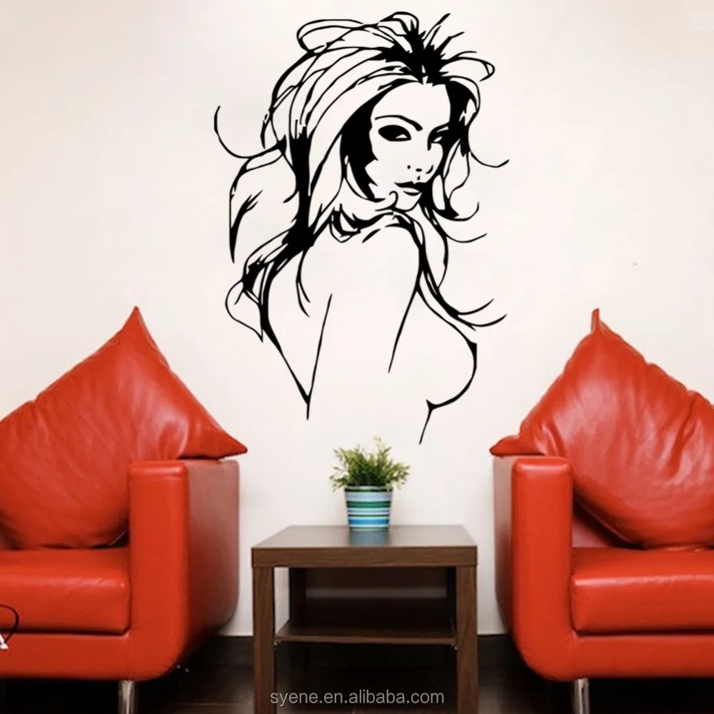 Образ девушки на стену