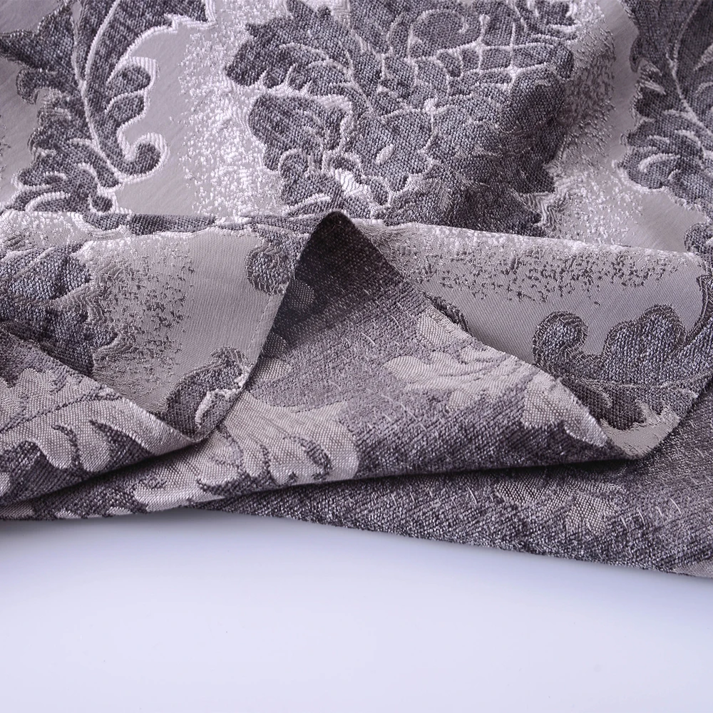 Viscose Upholstery Chenille Jacquard Fabric For Furniture Buy