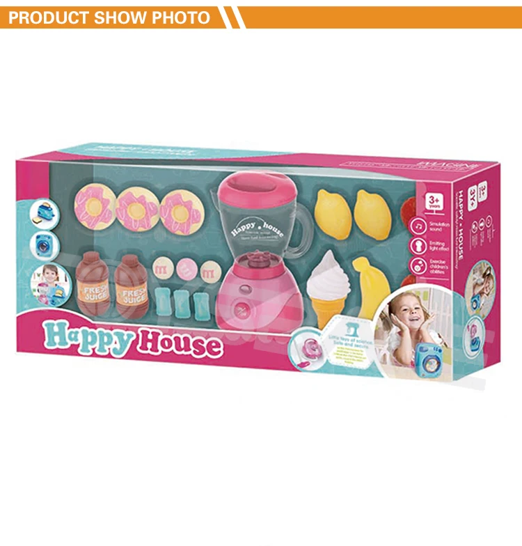 Juice Machine Large Suit Pretend Play Game Kids Mini Juicer Toy, View