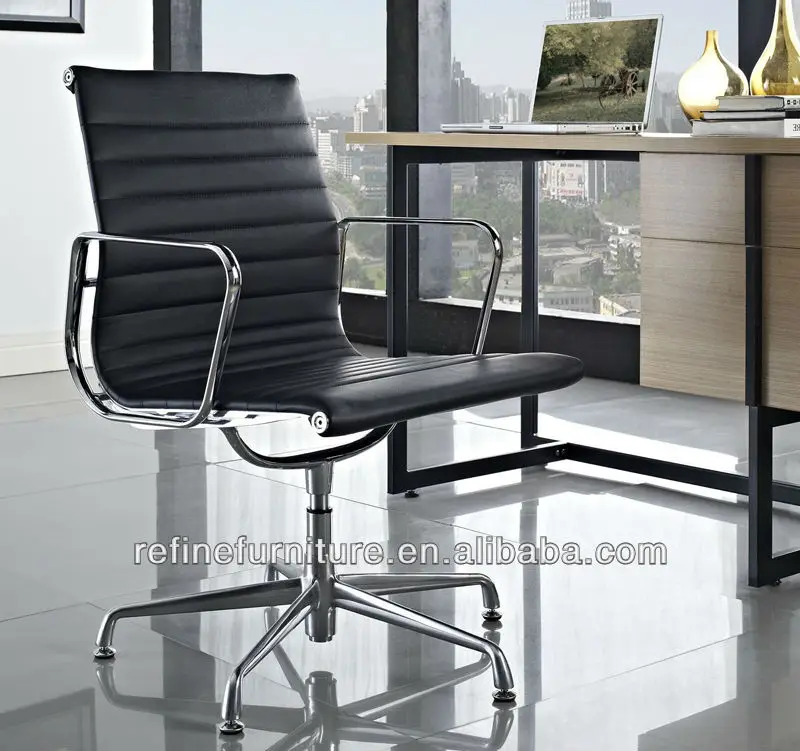 Modern Brown Leather Swivel Office Chairs No Wheels Rfs072h Buy Swivel Office Chairs No