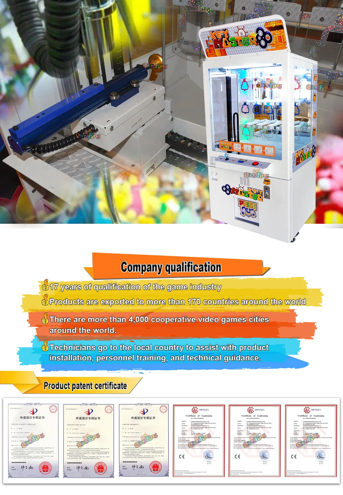 mini cheap catch toy vending machine key master simulator toy crane game machine