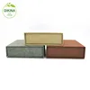 wholesale bracelet necklace earrings Watch Storage A4 linen packaging luxury jewelry gift boxes