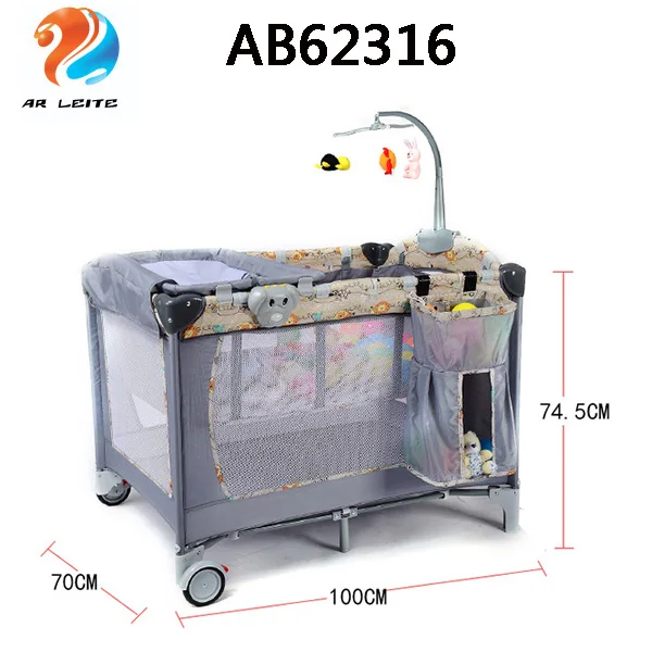 Baby Travel Cot Bed Infant Folding Playpen Play Pen Cribs Baby