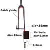 2019 thru-axle carbon road bicycle fork,700C disc brake carbon road bike fork 160mm