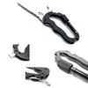 Practical Outdoor 5 in 1 Multipurpose Carabiner with Knife