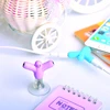 cute gadget 3.5mm headphone Y splitter for iphone/ipod/MP3/HTC/sumsang with stand