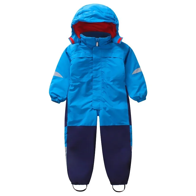 Custom Fully Seamtaped Nylon Waterproof Breathable Kids Ski Overall ...
