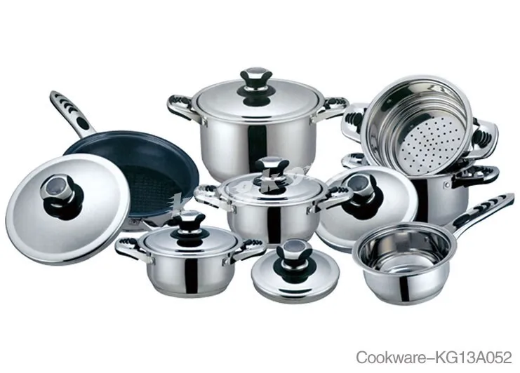 Elegant Excellent Induction Thermometer Cooking Pots Stainless Steel Cookware Set Buy