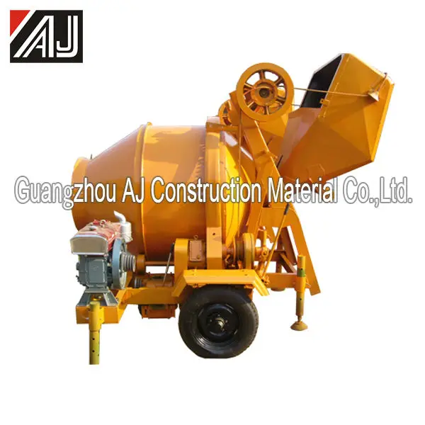 Hot Sale Africa!!! Jzc350 Dhl Mobile Diesel Concrete Mixer Kenya With