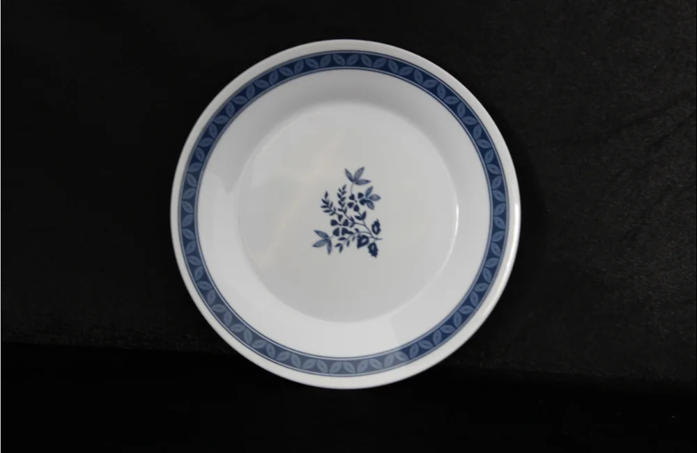 7inch melamine lacework round plate