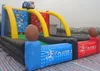 inflatable sport games basketball shoot games for sale