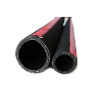 rubber inch flexible water hose suction abrasive resistant pipe bar larger