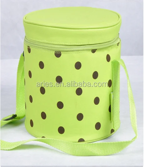 Pottery Barn Kids Teen Classic Lunch Box Bag In Dot Print Nwt