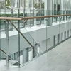 Aluminum or stainless steal frame or frameless stair glass railing prices