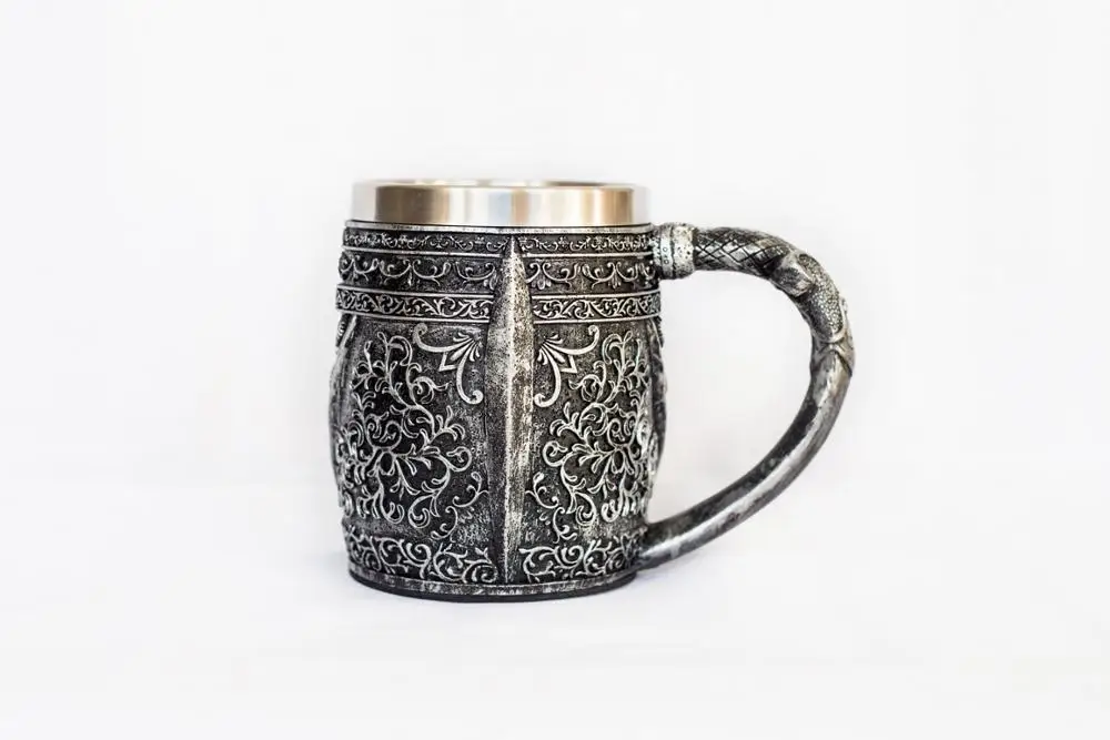 Metal Custom Design 3D Mug , Stainless Steel Coffee Mug For Office/Household