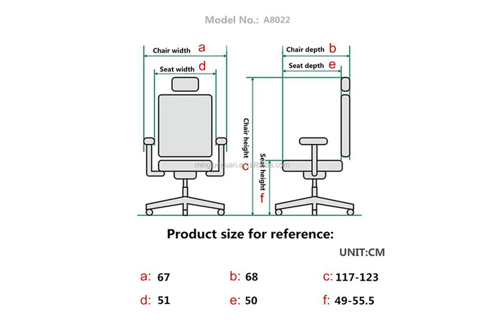A8022 SIZE
