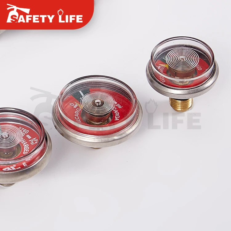 Portable Fire Extinguisher Pressure Gauge / Pressure Gauge For Fre