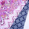 wholesale new fashion printed knitting 100% polyester interlock fabric for dress