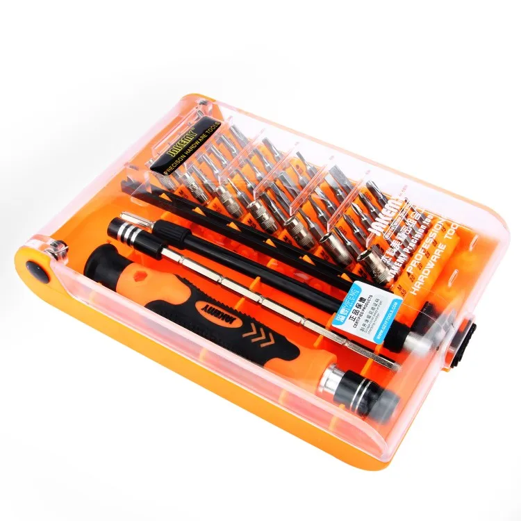 JAKEMY 45 IN 1 Wholesale High Quality DIY Hand Tool Magnetic Precision Screwdriver Set for Cellphone Laptop Game pad