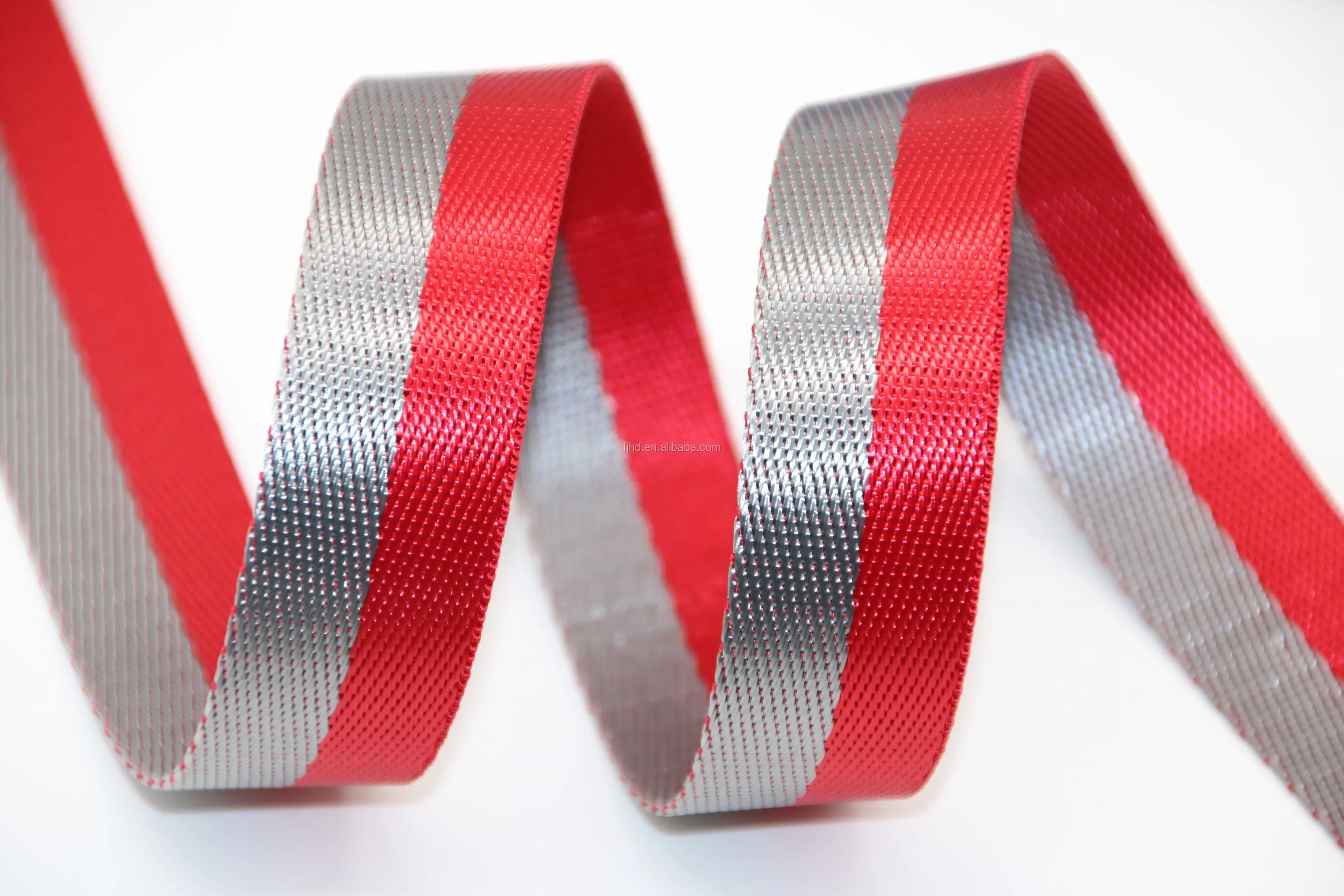 多彩时尚设计强力编织尼龙安全带织带