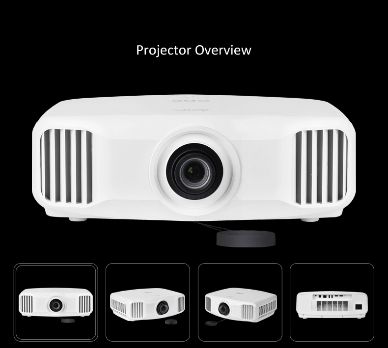 Most popular full hd 2K 1920x1200 led smart blue-tooth wifi projector mobile for home theater