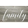 new products Other Things May Change But We Start and End with Family Rustic Wood Wall Sign