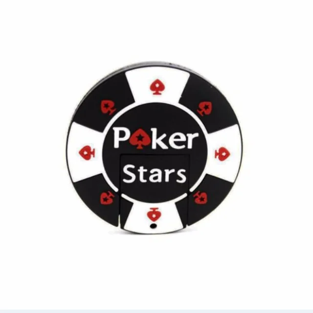 hot sale creative 3d ruber poker game bargaining chip usb memory