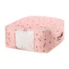 Large Capacity Waterproof Reusable Travel Clothes Quilt Collection Package Organizer Storage Bags With Zipper