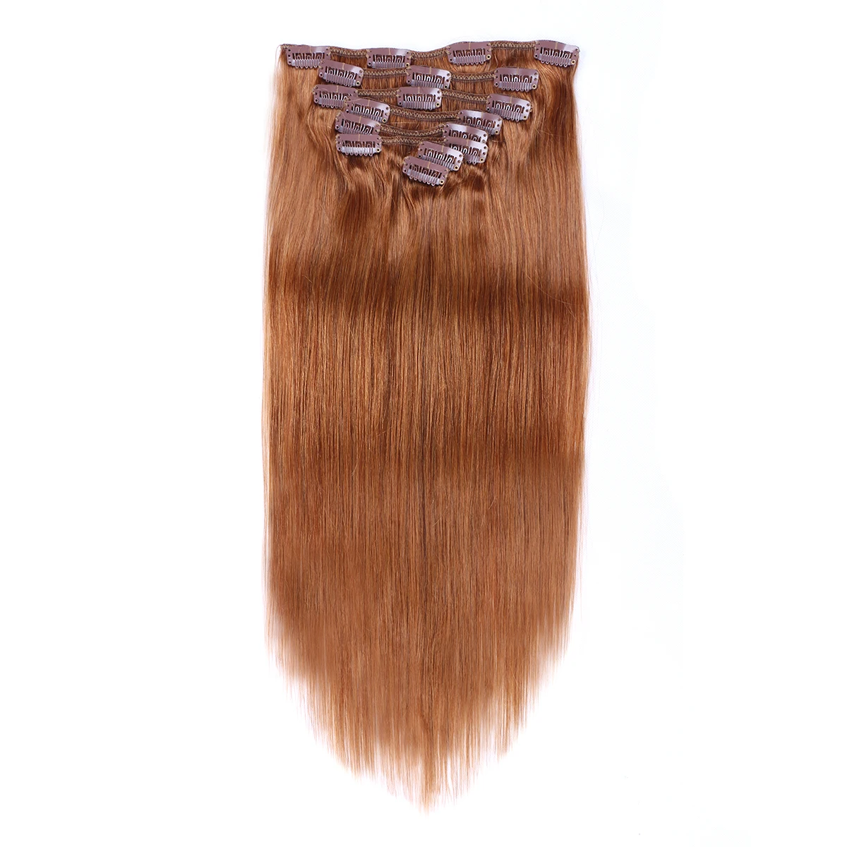 120g 150g Two Tone Quad Weft Clip On Hair Extension,Bohemian Remy Clip In Human Hair Extension