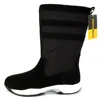 Fashionable Waterproof Genuine Leather with Breathable Membrane Men and Women Cordura Nylon Deck Boots Boat Boots Sailing Boots