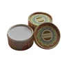 Eco- friendly colored round cardboard gift box packaging custom logo