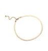 925 sterling silver gold plated Choker snake Necklace short clavicle Necklace simple necklace Korean Fashion neck jewelry