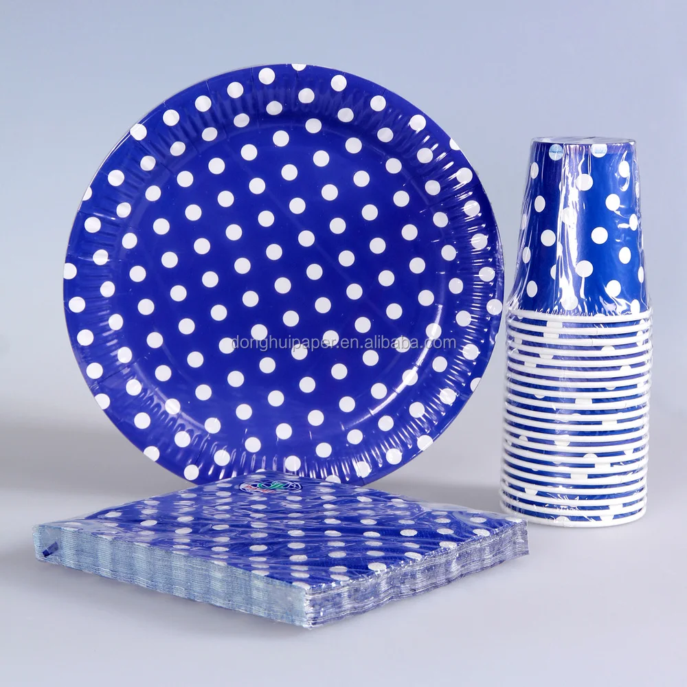 disposable paper plate/custom printed disposable paper plates