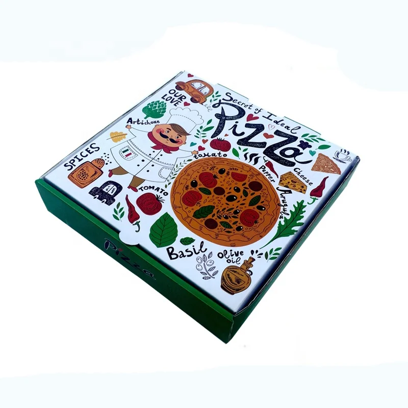 Custom Pizza Box Design-Vorlage/Well Pizza Box