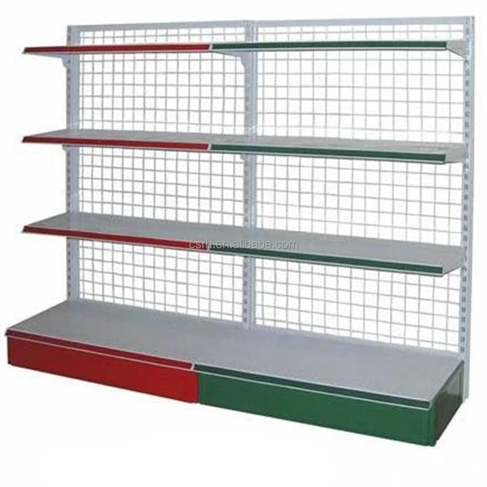 New Product Modern Design Single Sided Grocery Shop Rack